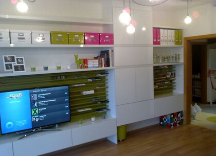 Obývací stěna na míru